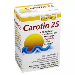CAROTIN 25 κάψουλες Feingold, 100 τεμάχια