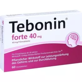 TEBONIN forte 40 mg επικαλυμμένα με λεπτό υμένιο δισκία, 60 τεμάχια