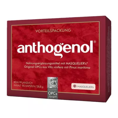 OPC Γνήσιες κάψουλες Masqueliers Anthogenol, 90 τεμ