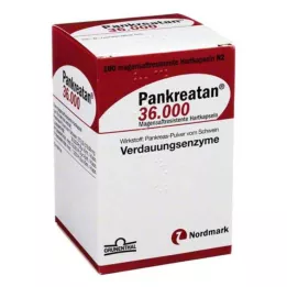 PANKREATAN 36.000 γαστροανθεκτικές σκληρές κάψουλες, 100 τεμάχια