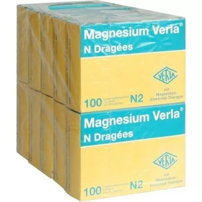 MAGNESIUM VERLA N Επικαλυμμένα δισκία, 10X100 τεμάχια