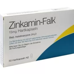 ZINKAMIN Falk 15 mg σκληρές κάψουλες, 50 τεμάχια