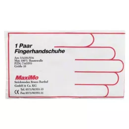HANDSCHUHE Βαμβάκι μεγέθους 10 σε μήκος, 2 τεμάχια