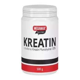 KREATIN MONOHYDRAT 100% σκόνη Megamax, 500 g
