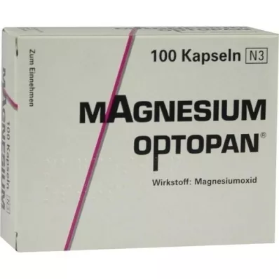 MAGNESIUM OPTOPAN Κάψουλες, 100 τεμάχια