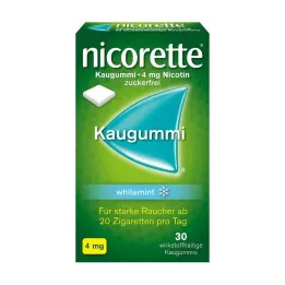 NICORETTE Τσίχλες 4 mg μέντας, 30 τεμάχια