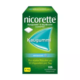 NICORETTE Τσίχλες 4 mg μέντας, 105 τεμάχια