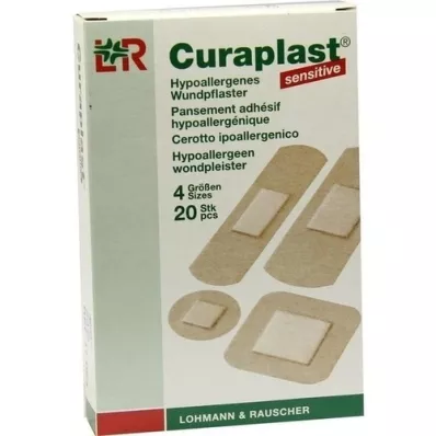 CURAPLAST Λωρίδες ευαίσθητες ανάμικτες, 20 τεμ