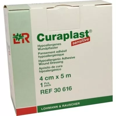 CURAPLAST Επίδεσμος τραύματος ευαίσθητος 4 cmx5 m, 1 τεμ