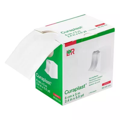 Curaplast γρήγορος επίδεσμος τραυμάτων ευαίσθητος 5mx6cm, 1 τεμ