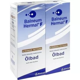 BALNEUM Υγρό πρόσθετο λουτρού Hermal F, 2X500 ml