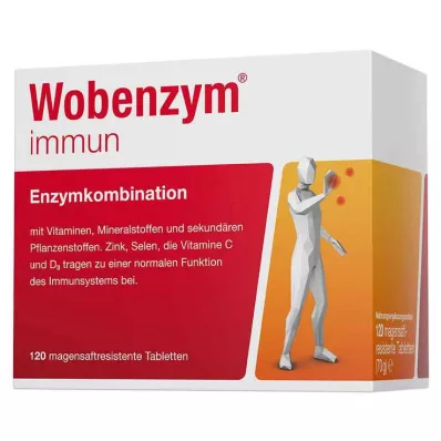 Ταμπλέτες Wobenzym immune, 120 τεμ