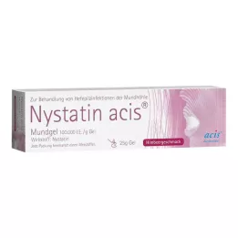 NYSTATIN acis mouth gel, 25 g