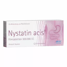 NYSTATIN επικαλυμμένα με λεπτό υμένιο δισκία acis, 20 τεμάχια
