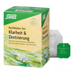 BACHBLÜTEN TEE Διαύγεια &amp; Συγκέντρωση Bio Salus, 15 τεμάχια