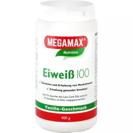 EIWEISS 100 Βανίλια Megamax σε σκόνη, 400 g
