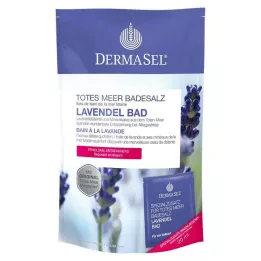 DERMASEL Άλατα μπάνιου Νεκράς Θάλασσας+Lavender SPA, 1 P