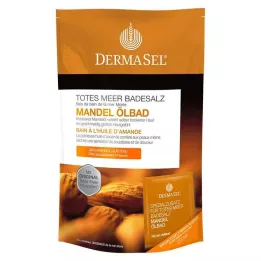 DERMASEL Άλατα μπάνιου Νεκράς Θάλασσας+Almond SPA, 1 P