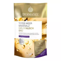 DERMASEL Άλατα μπάνιου Νεκράς Θάλασσας+χρυσό ΑΠΟΚΛΕΙΣΤΙΚΟ, 1 P
