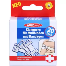 KLAMMERN f.Mulbinden+Bandages, 20 τεμάχια