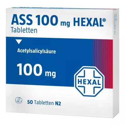 ASS 100 HEXAL δισκία, 50 τεμ