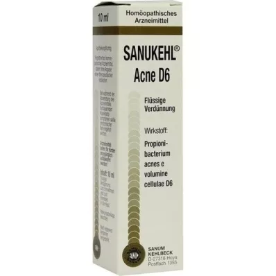 SANUKEHL Acne D 6 σταγόνες, 10 ml