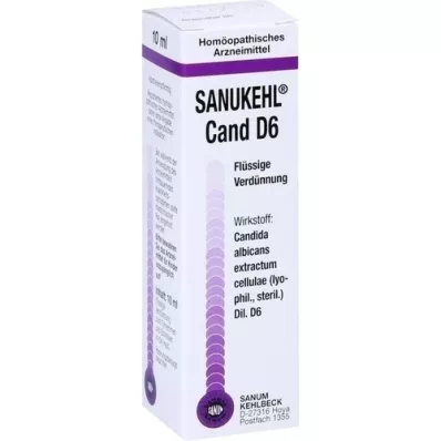 SANUKEHL Cand D 6 σταγόνες, 10 ml
