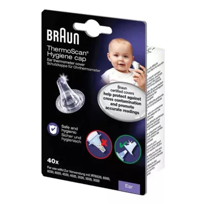 BRAUN THERMOSCAN Προστατευτικά καπάκια LF40, 40 τεμ
