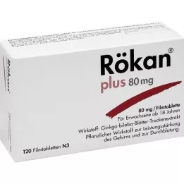 RÖKAN Plus 80 mg επικαλυμμένα με λεπτό υμένιο δισκία, 120 τεμάχια