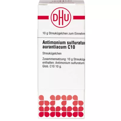 ANTIMONIUM SULFURATUM aurantiacum C 10 σφαιρίδια, 10 g