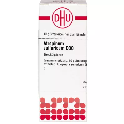 ATROPINUM SULFURICUM D 30 σφαιρίδια, 10 g