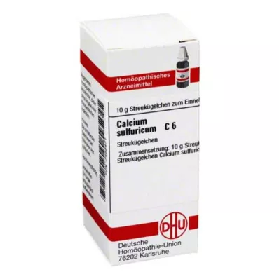DHU Ασβέστιο sulfuricum C 6 σφαιρίδια, 10 g