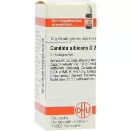 CANDIDA ALBICANS D 200 σφαιρίδια, 10 g