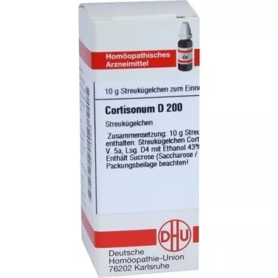 CORTISONUM D 200 σφαιρίδια, 10 g