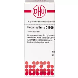 HEPAR SULFURIS D 1000 σφαιρίδια, 10 g