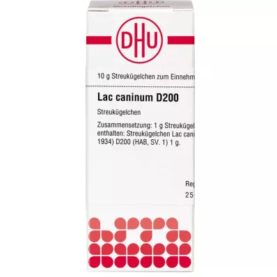 LAC CANINUM D 200 σφαιρίδια, 10 g