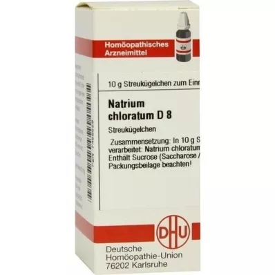 NATRIUM CHLORATUM D 8 σφαιρίδια, 10 g