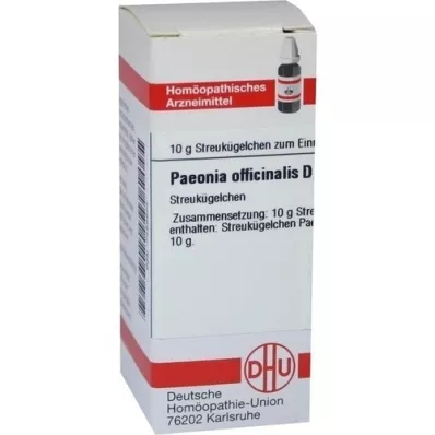 PAEONIA OFFICINALIS D 4 σφαιρίδια, 10 g