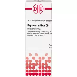 RAPHANUS SATIVUS Αραίωση D 6, 20 ml