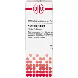 RIBES NIGRUM Αραίωση D 3, 20 ml