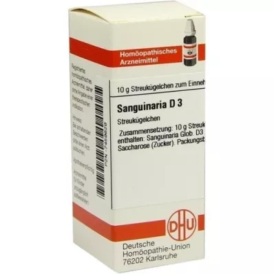 SANGUINARIA D 3 σφαιρίδια, 10 g