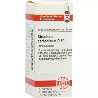 STRONTIUM CARBONICUM D 30 σφαιρίδια, 10 g