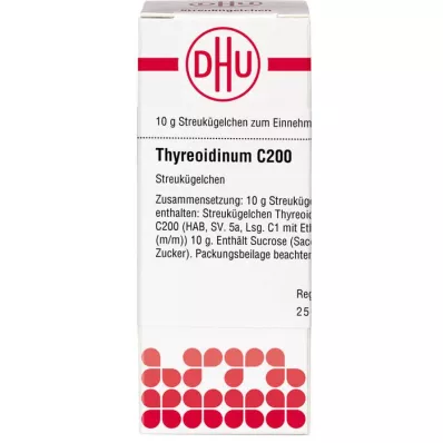 THYREOIDINUM C 200 σφαιρίδια, 10 g