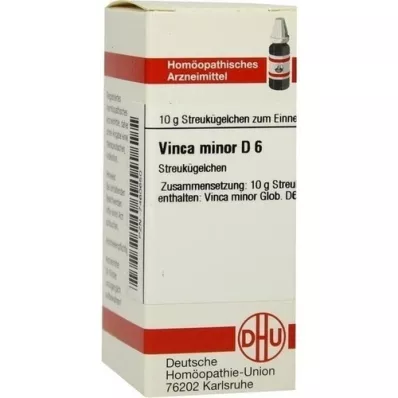VINCA MINOR D 6 σφαιρίδια, 10 g
