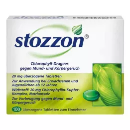 STOZZON Επικαλυμμένα δισκία χλωροφύλλης, 100 τεμάχια