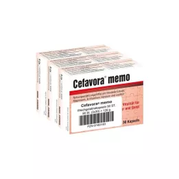 CEFAVORA κάψουλες μαλακής ζελατίνης memo, 90 τεμάχια