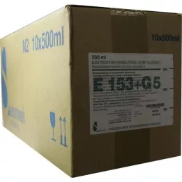 ELEKTROLYT Inf.-Lsg. 153 με γλυκόζη 5, 10X500 ml