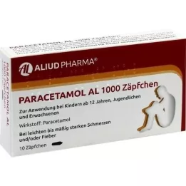 PARACETAMOL AL 1.000 υπόθετα, 10 τεμάχια