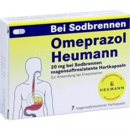 OMEPRAZOL Heumann 20 mg b.Sodbr.magensaftr.Hartk., 7 τεμάχια