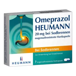 OMEPRAZOL Heumann 20 mg b.Sodbr.magensaftr.Hartk., 7 τεμάχια